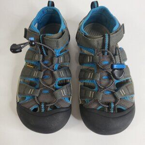 Keen Sandals Women's 4 Gray Blue Newport H2 Outdoor Hiking Casual Strap 1022839